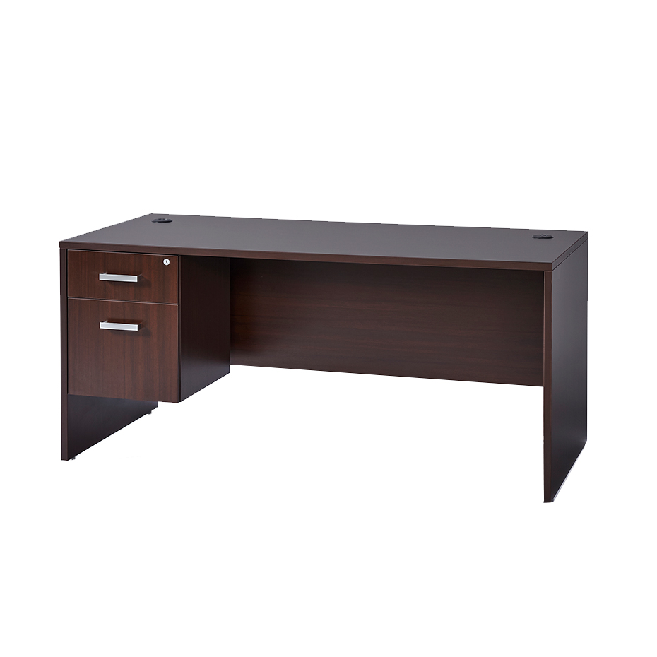DL-01 60" Desk, Tuxedo Top