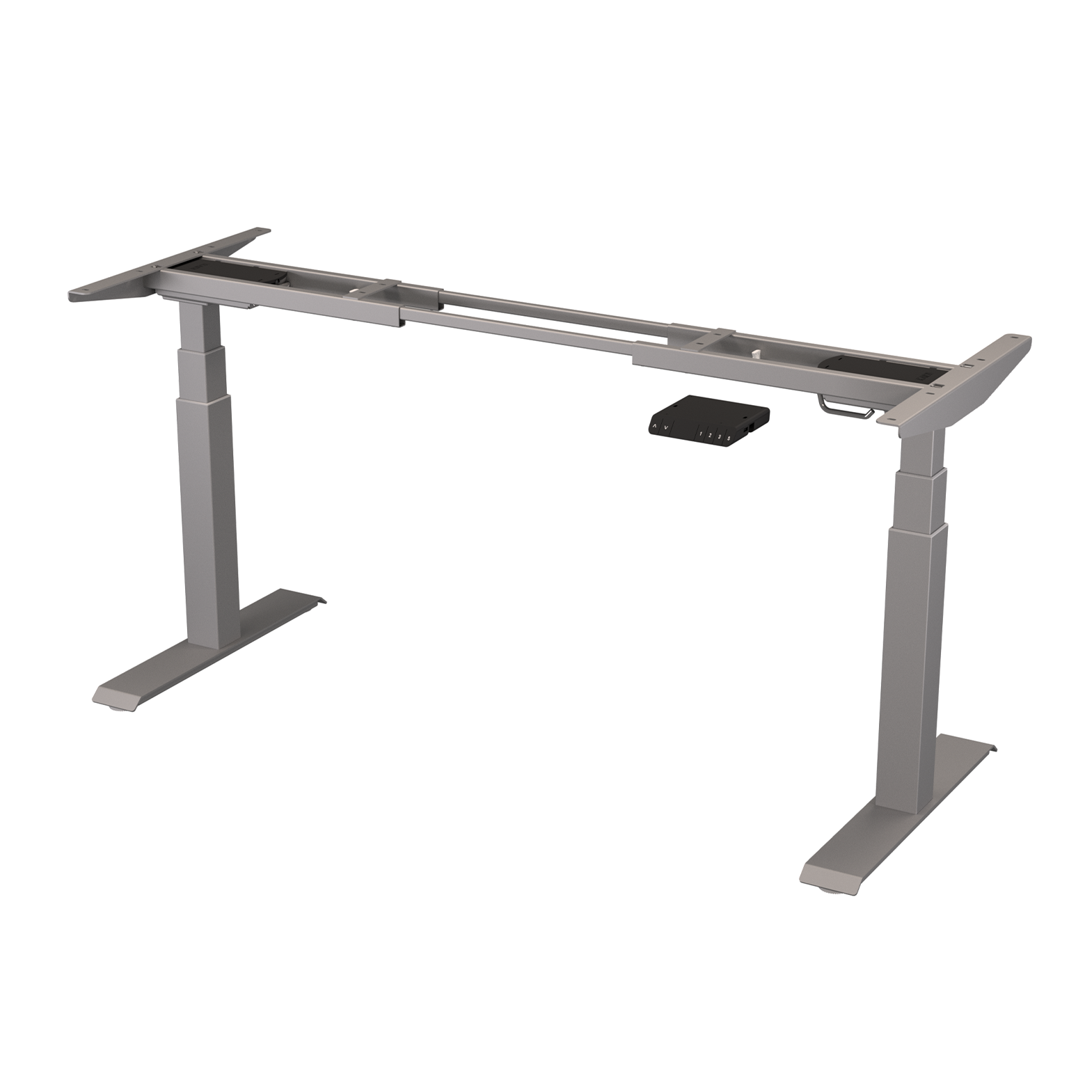 Height Adjustable Three Stage Silver